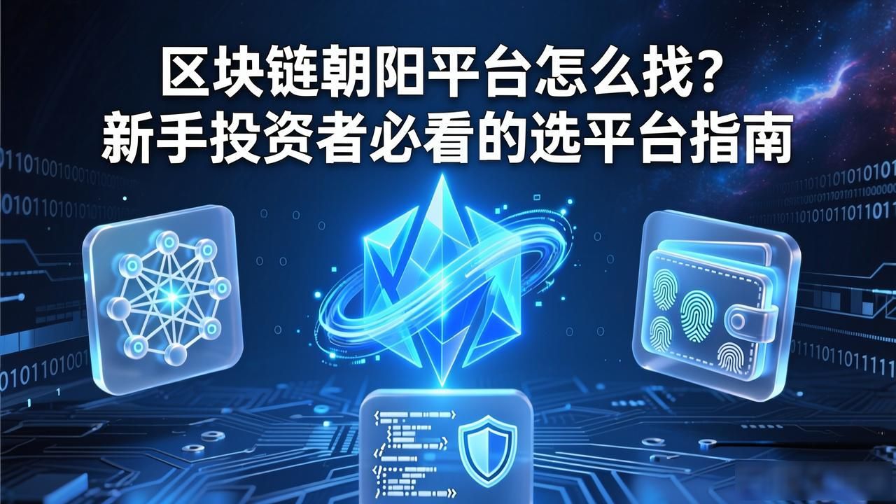 区块链朝阳平台怎么找？新手投资者必看的选平台指南